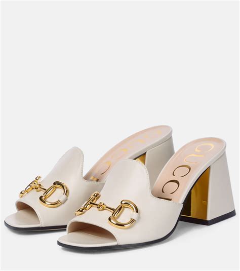 gucci horsebit mules|gucci high heel mules.